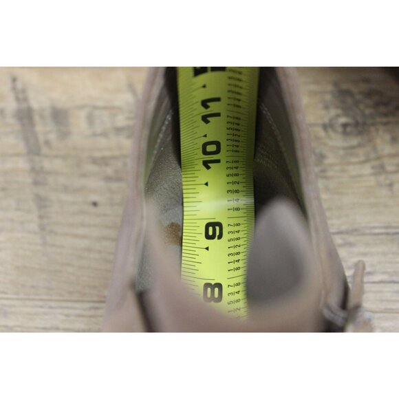 Sam Edelman Palmer‎ Ankle Boots Women’s Size 8.5 Putty Distressed Leather - Picture 8 of 15